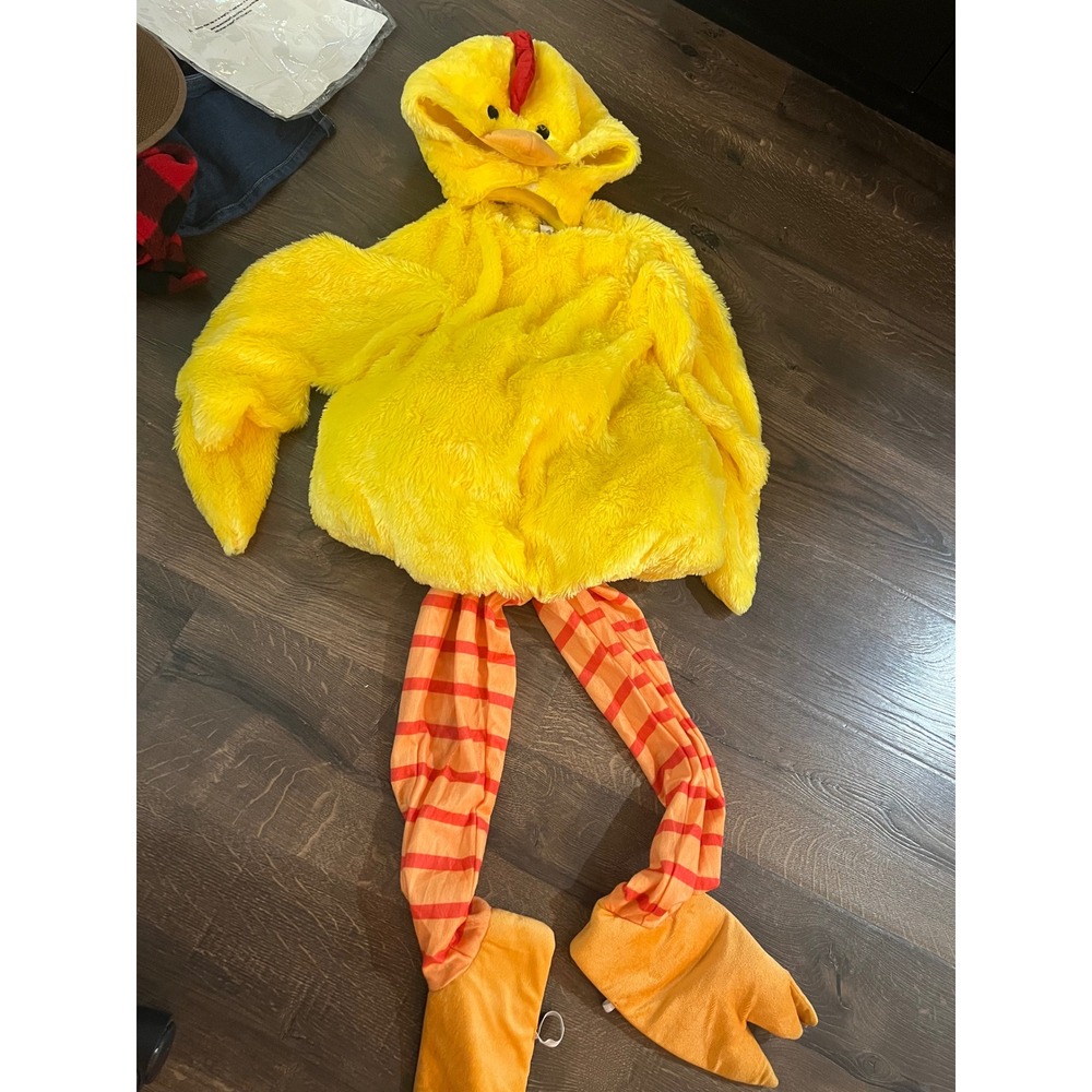 HalloweenCostumes Yellow Chicken Costume Suit Kids Small FUN3783CH Plush Bird